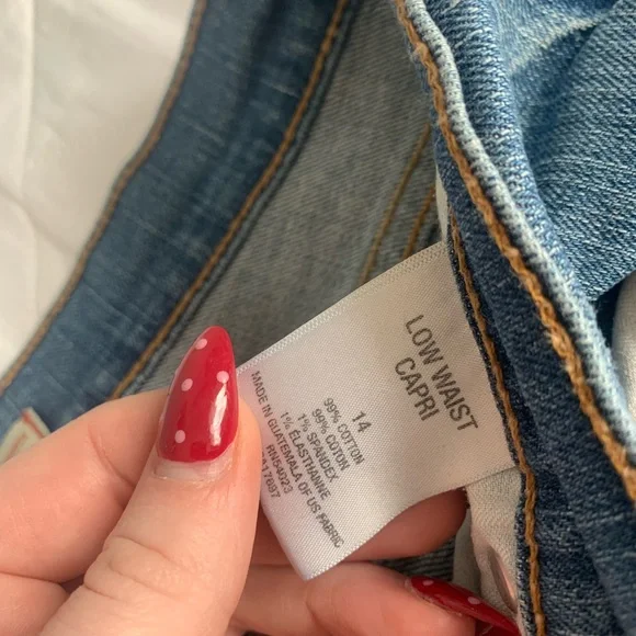 Old Navy Light Blue Straight Leg Women's Jeans - Picture 5 of 8